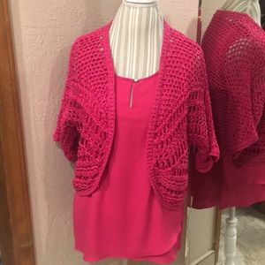 Chico’s 2 piece blouse/cardigan